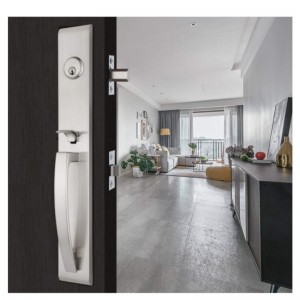 8009 raskaan korkean luokan ulkopintaputken lukitussarja, etuoven sisäänkäynnin sisäänkäynnin käsitys