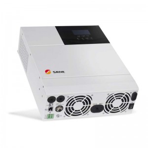 SRNE MPPT MAX 5000W Aurinkohybridivaraus taajuusmuuttajaa 80A Pure Sine Wave Invertter 48V 220V PV maksu 145V 50Hz 60Hz AUTO LCD-näyttö