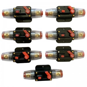 12V 24V 20A 30A 40A 50A 60A 80A Circuit Breaker Shuse Switch Auto Car Bike Stereo Audio Home Solar System 2PCS