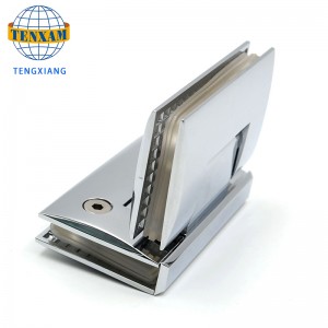 Sinkki Alloy/stainless Steel 135 asteen suihkusuoja suihkuhuone lasi oven leike