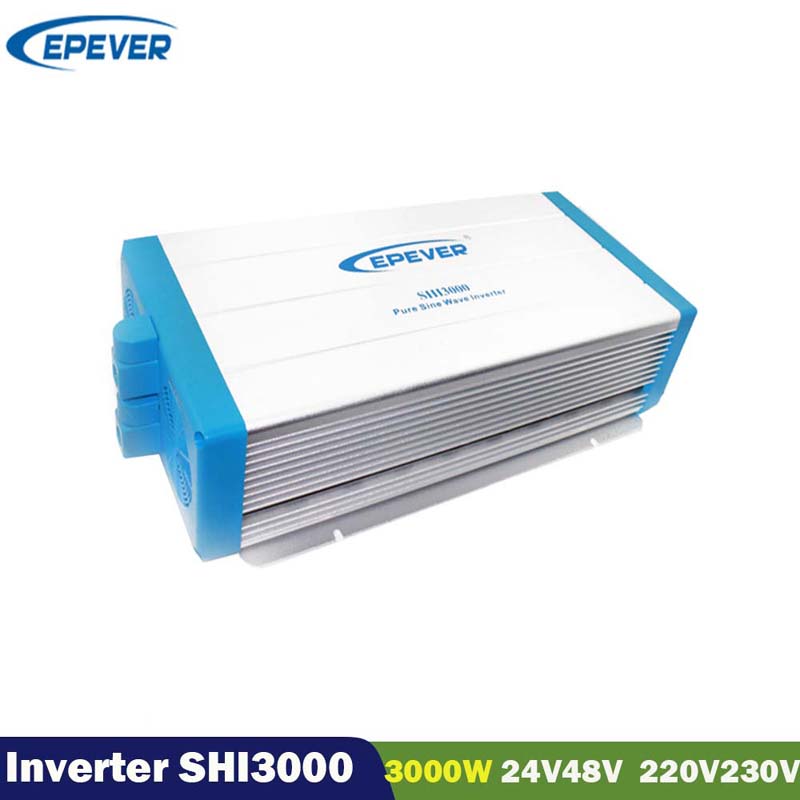 EPEG Shi 3000W Aurinkomaksu invertteri 24v48VDC 220v230Vac Off Grid Pure Sine Wave Inverter 50Hz 60hz kytkin SPWM Tech Inversor