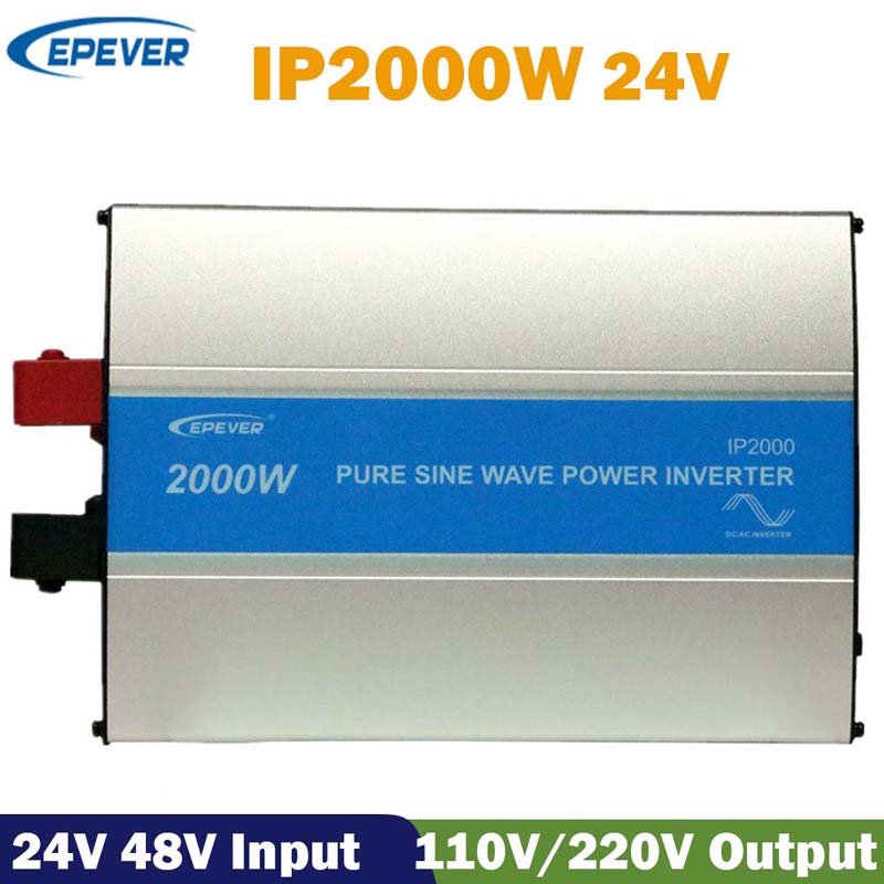 IPEG IPOWER2000W SOLAR POWER OFF GRID PURE SINE WAVER Inverter 24VDC 110V120V 220v230V Solar-laturi Viotuslaite 50Hz 60Hz