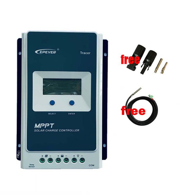 EPEG MPPT Solar Choord Controller 12V 24V 10A 20A 30A 40A Lead-happo litiumparisto aurinkosäädin LCD-näyttö max 100V