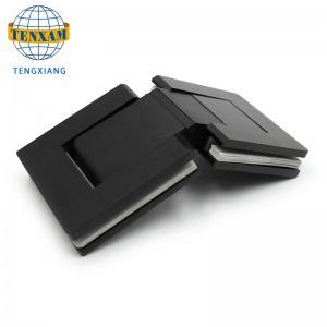 Hot Sale 135 astetta 304 SS Matte Musta Suihku Lasiovet saranat