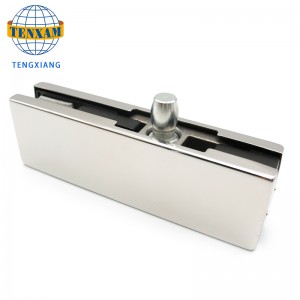 Tukku ruostumattomasta teräksestä valmistettu patch-varusteet lasi ovi varusteet 316 ylempi puristin
