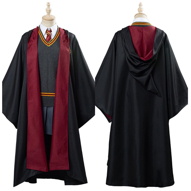 Harry Potter Hermione Granger Gryffindor School Cosplay Osta tukku Halloween puvut Bulk