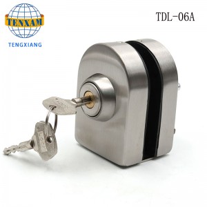 Soikea muoto ruostumaton teräs 12 mm:n ovipaksuus CE/en 300 000Times 8mm-12mm lasi lukko