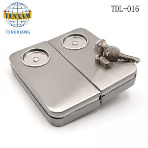 Korkealaatuinen etu Oven lukitus Ovenkahvan vipu takalevyn takapinnalle ruostumattomasta teräksestä valmistettu ovivipu kahva