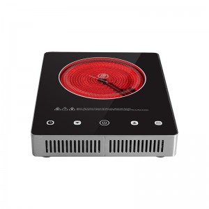 J8 tehdas sähköinen keraaminen liesi ruostumaton teräs sähköinen keraaminen liesi valkoinen keraaminen sähköliesi Silver CE BSCI LVD