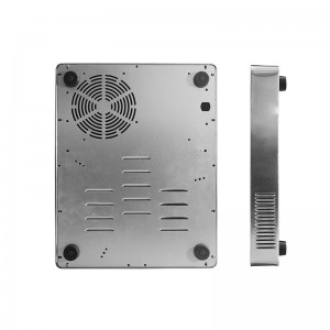 J8 tehdas sähköinen keraaminen liesi ruostumaton teräs sähköinen keraaminen liesi valkoinen keraaminen sähköliesi Silver CE BSCI LVD