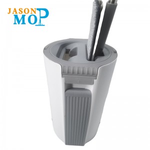 Mikrokuituinen märkä ja kuiva 360 pese litteä mop ämpäri lattian siivous magic mop