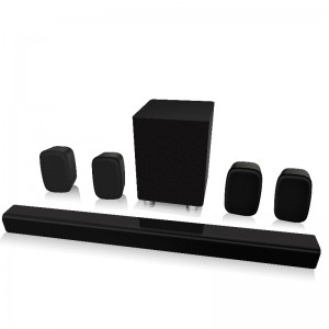 FB-SB55 5.1CH Bluetooth SoundBar-kaiutin ulkoisen langallisen subwooferin kanssa