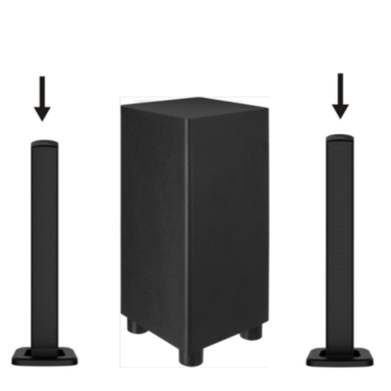 FB- SB313SW 2.1CH Dechable Bluetooth Soundbar + Tower Speaker 2in1 with External Wireless Subwoofer