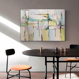 Tukku Käsintehdyt moderni abstrakti kangas taideteos öljy maalaus koti koristelu