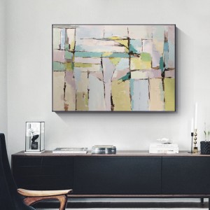 Tukku Käsintehdyt moderni abstrakti kangas taideteos öljy maalaus koti koristelu