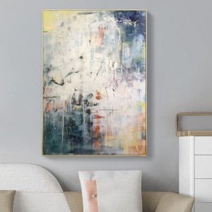 100% Käsin piirretty taideöljy maalaus abstrakti maalaus kankaallenykyaikainen tyyli sisustus maalaus