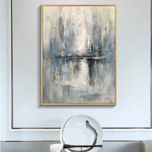 Abstrakti taide kangas kangas seinään sisustus puhdas käsi maalattu Kiina öljy maalaus olohuoneen sisustus