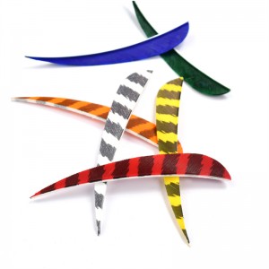 Nika-jousiammunta 172104 4INCH virtaviivainennauha kalkkuna sulka jousiammunta hiili/aluminium arrow ammunta