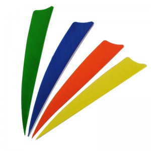 Nika-jousiammunta 172312 4INCH Feather Shield jousiammuntaan Kaikenlaisetnuolet Fletching Ammunta