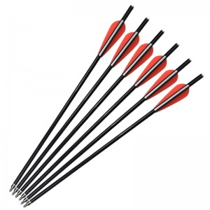 Elong Outdoor 117011 16 TINCH OD8MM 8031 ​​Fiberglass-pultit Jousiammunta Metsästys Crossbow Bolt