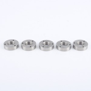 Pyöreät pähkinät ruostumaton teräs 304 pyöreä mutteri