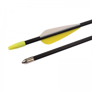 Elong Outdoor 110010 ID5MM 30INCH Fiberglass arrow TPU Voijat jousiammunta ammuntakäytäntö