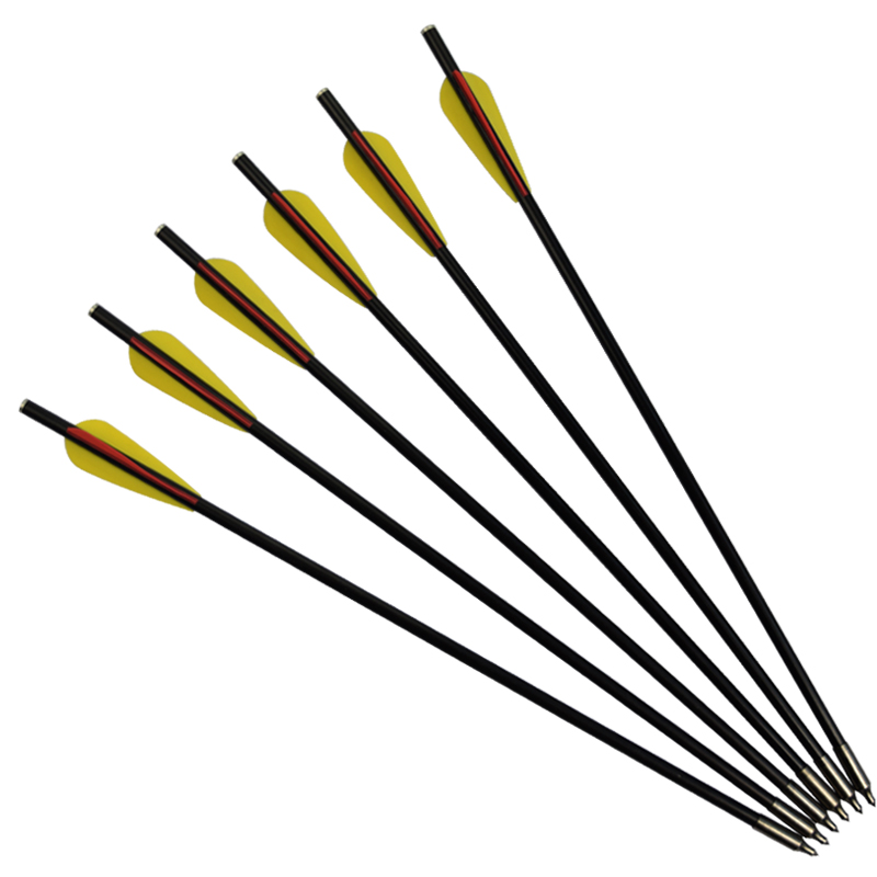 Elong Outdoor 117018 18INCH ID6MM Fiberglass pultti jousiammunta ammunta Crossbow Bolt