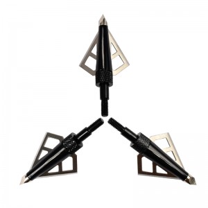 Nika-jousiammunta 15B028 3 Blade 100 Grain Broadheadille jousiammuntalaille Crossbow Pulttinuolet Ruuvi Tips Metsästys