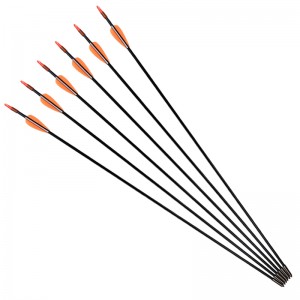 Elong Outdoor 113179 26INCH ID4MM Fiberglass arrow Jousiammunta Recurve Bow Ammunta Practice