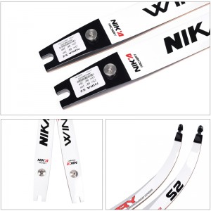Nika-jousiammunta 270068 Nika S2-jousiammunta Recurve Limb Recurve Bow Ammunta Set