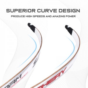 Nika-jousiammunta 270068 Nika S2-jousiammunta Recurve Limb Recurve Bow Ammunta Set