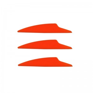 Nika-jousiammunta 170019 2.5inch Dolphin TPU Vanne jousiammun kohteelle Kaikenlaiset arrow Ammunta