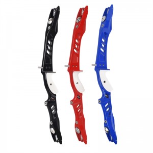 Nika -jousiammunta 220095 25 tuuman ILF RH RECURVE Bow Riser ulkotaukoammuntaan ammunta