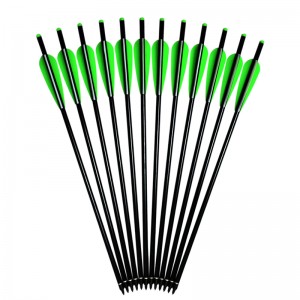 Elong Outdoor 114225 20 tuuman alumiiniset varsijousipultit TPU siivet jousiammunta metsästysvälineet