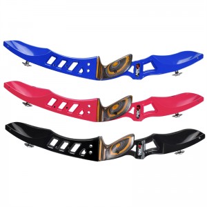 Nika Jousiammunta 220011 21 tuuman ILF LH RECURVE Bow Riser for Jousiammunta Teenagers Outdoor Sport Ammunta