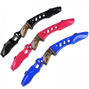 Nika Jousiammunta 220011 21 tuuman ILF LH RECURVE Bow Riser for Jousiammunta Teenagers Outdoor Sport Ammunta