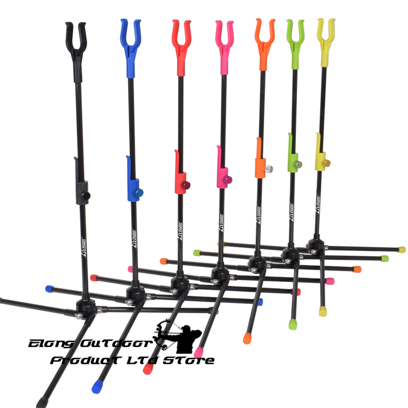 Nika-jousiammunta 46st05 Taitettava keulajalusta jousiammunta ammunta Recurve Bow Holder