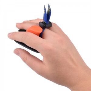 ELONG OUTDOOR 42FT02 RH M Koko Sormi-välilehti Jousiammunta Lisävarusteet Recurve Bow Ammunta sormi suoja