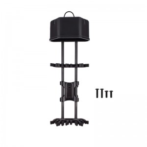 Nika-jousiammunta 43q013 5PCS arrow Yksinkertainen quiver jousiammentolaitteelle ja yhdistelmä keula