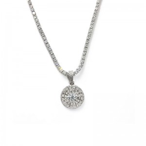 Bling bling riipus kaulakoru 18 k kullatut miehet janaiset \\\\ \'s Hip Hop korut