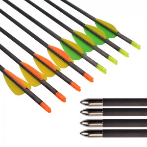 Elong Outdoor 112164 ID4.2mm Carbon arrow 30 Tinch SP600 Jousiammunta Recurve Bow Target Ammunta