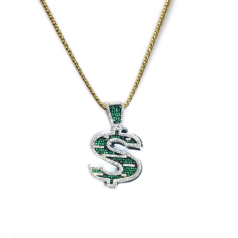 Hip-hop Green S Dollar Symboli riipus