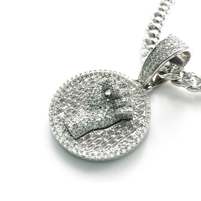 Hip-hop Fist Pendant