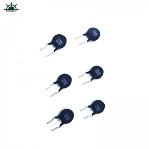 Alkuperäinen valmistajan leikattu lyijykäyrän muotoinen lyijy musta 3 ohm 3D9 halkaisija 9 mm vastus Power Termistori