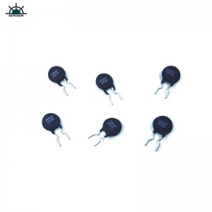 Kiina ODM OEM CUT Lead Curve Shape Lead Black 5 Ohm 5D9 Halkaisija 9mm vastus Power Termistori