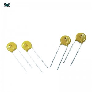 Kiina Resistor Toimittaja ODM KELTAINEN SILICON 10D121 Halkaisija 10mm metallioksidi Varistor LED-valolle