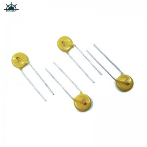 Kiina Resistor Toimittaja ODM KELTAINEN SILICON 10D121 Halkaisija 10mm metallioksidi Varistor LED-valolle