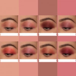 OEM posket&lips&eyes kolme yhdessä manufactory