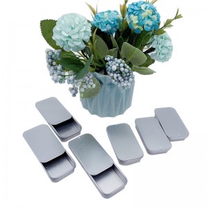 Suorakulmainen tina-ruutu (60mm * 30mm * 11 mm) liukukotelo