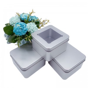 Square Tin Box (90mm * 90mm * 55 mm)